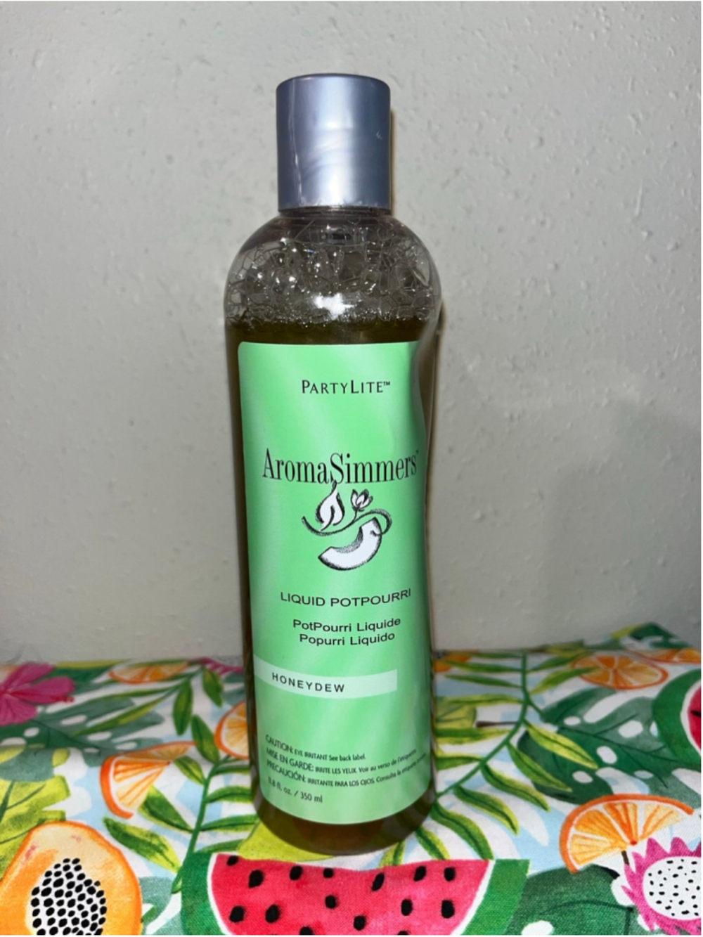 PartyLite Aromasimmers Scented New in Box Liquid Potpourri Honeydew Melon Fruity